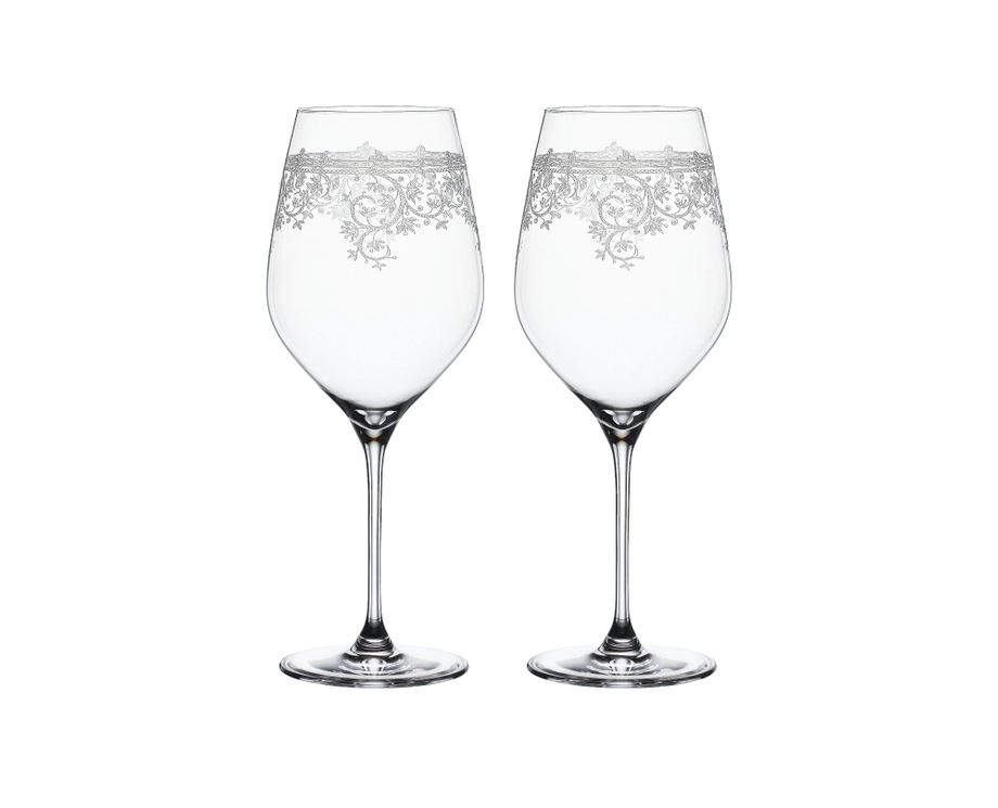 SPIEGELAU Arabesque Bordeaux Glass – Set of 2