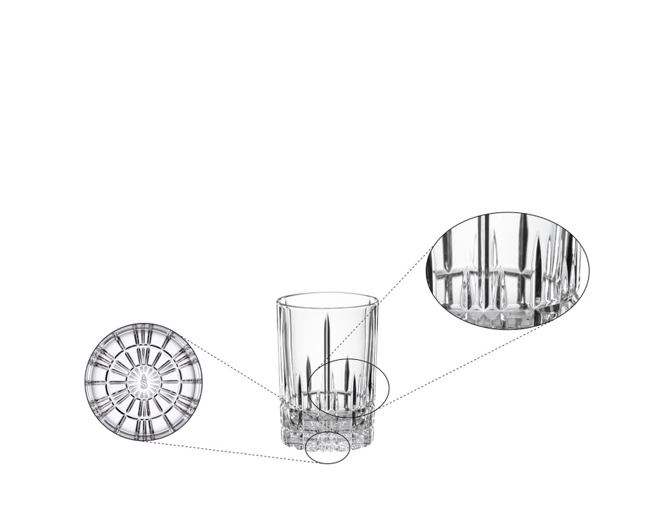 SPIEGELAU Perfect Serve Collection Small Longdrink Glasses – Set of 4