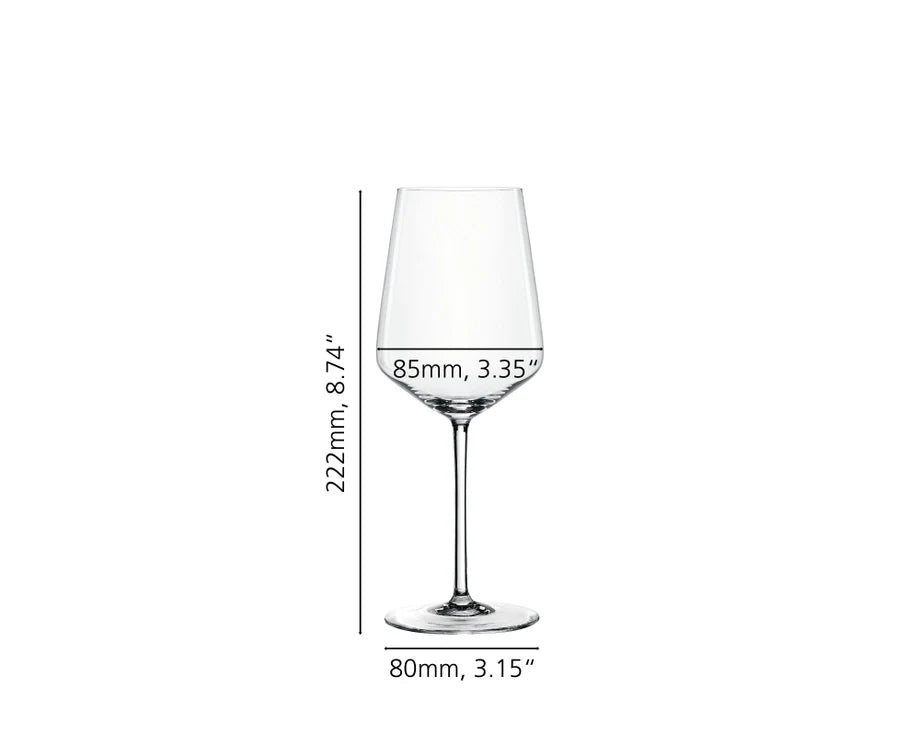 SPIEGELAU Salute Style White Wine Glasses – Set of 6