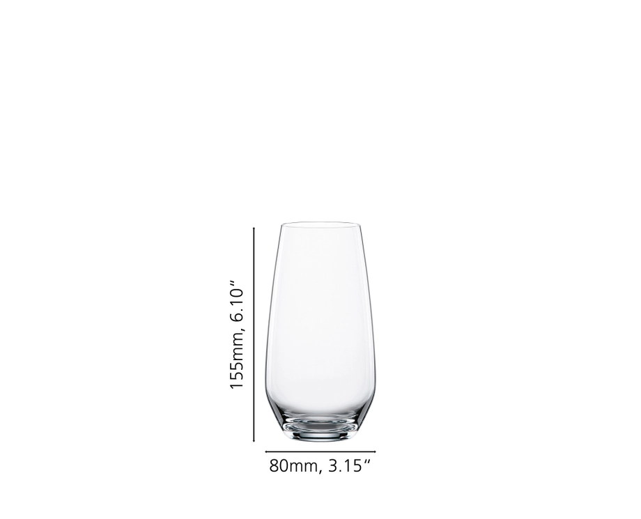 SPIEGELAU Authentis Casual Summer Drinks Glasses – Set of 6