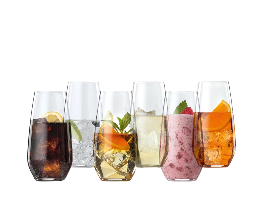 SPIEGELAU Authentis Casual Summer Drinks Glasses – Set of 6