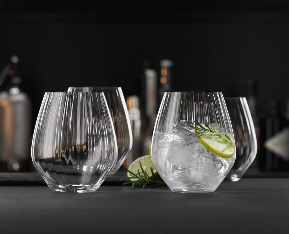 SPIEGELAU Specialty 4-Piece Gin & Tonic Glass Set – Premium Crystal