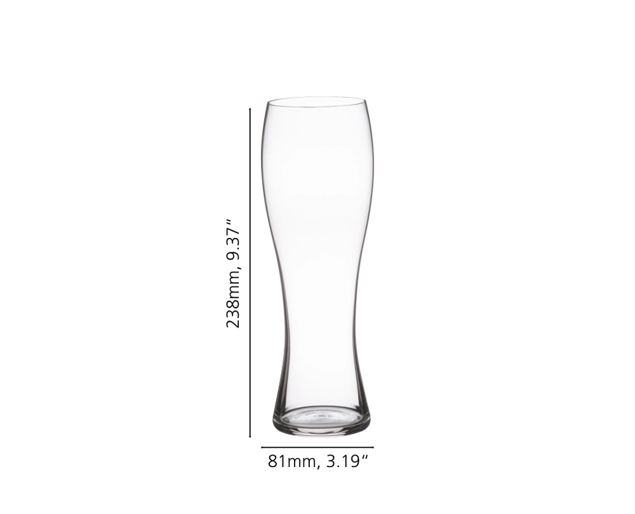 SPIEGELAU Beer Classics Hefeweizen Glass – Set of 4