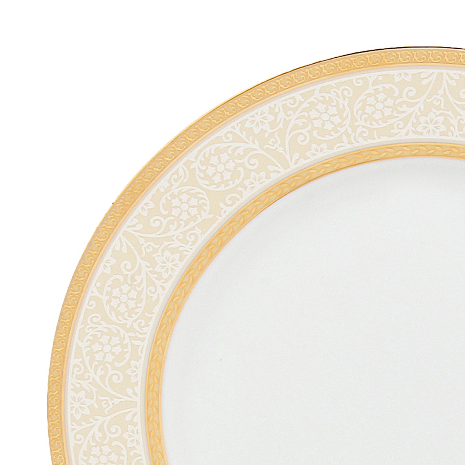 Azure Imperial Grace – 21 Piece Gold Dinner Set