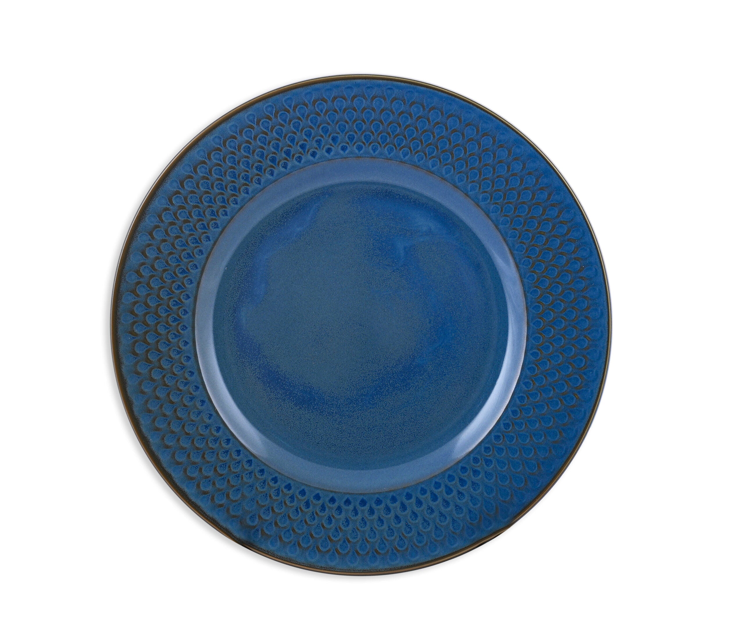 Dankotuwa Water Drop Reactive Blue 6-Piece Snack Gift Set