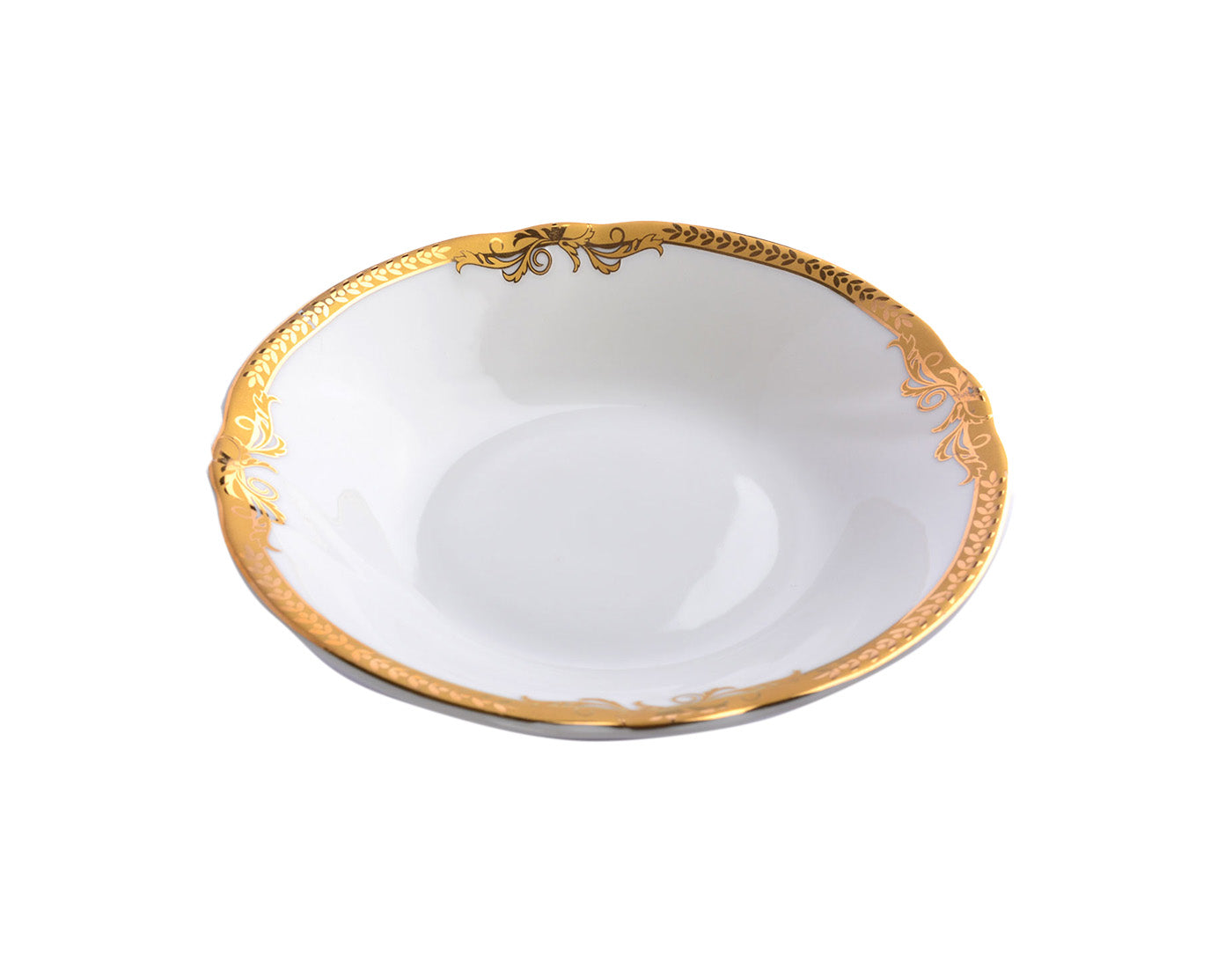 Azure Gold Empress – 21 Piece Gold Dinner Set