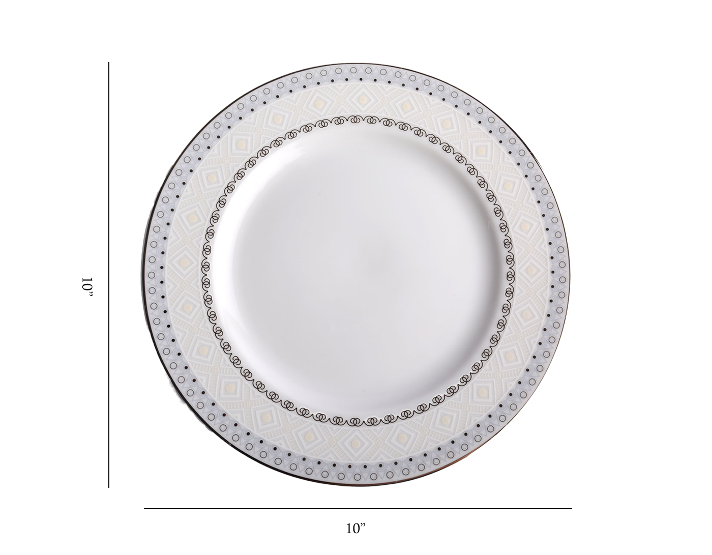 Azure Celestia Diamond – 21 Piece Platinum Dinner Set