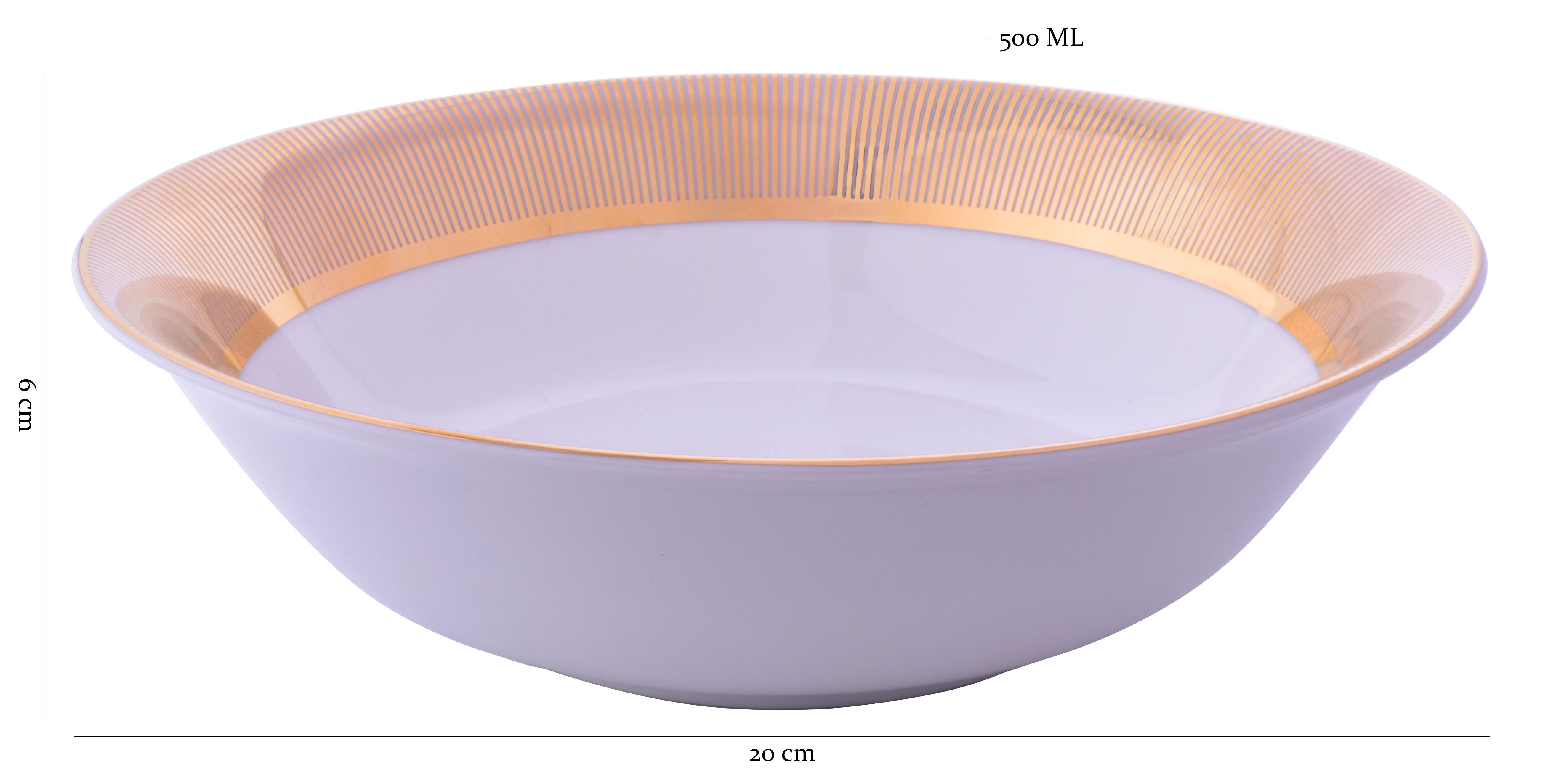 Azure Super Gold – 21 Piece Gold Dinner Set
