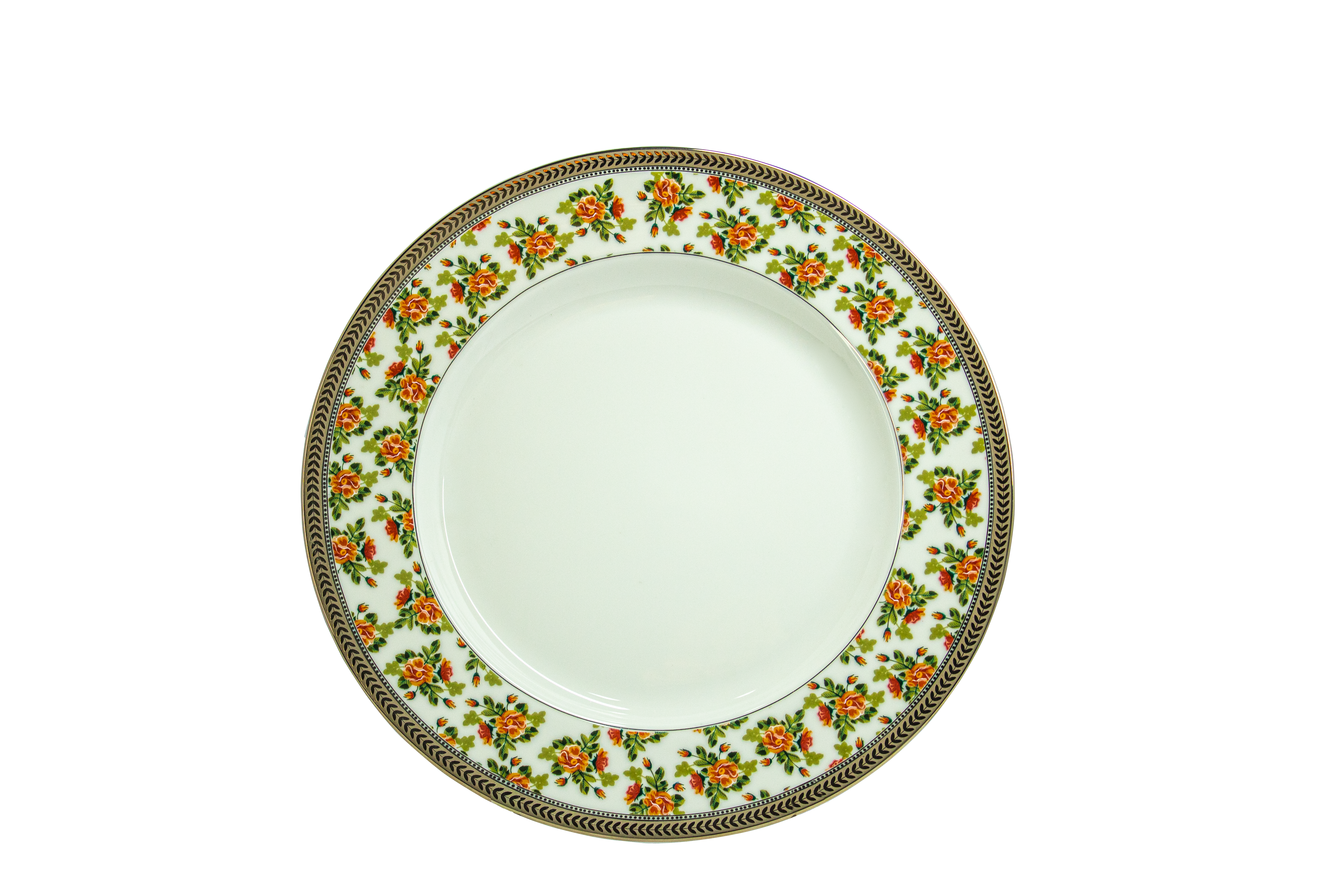 Azure By Dankotuwa Florescent 21-Piece Porcelain Dinner Set - Platinum Lining