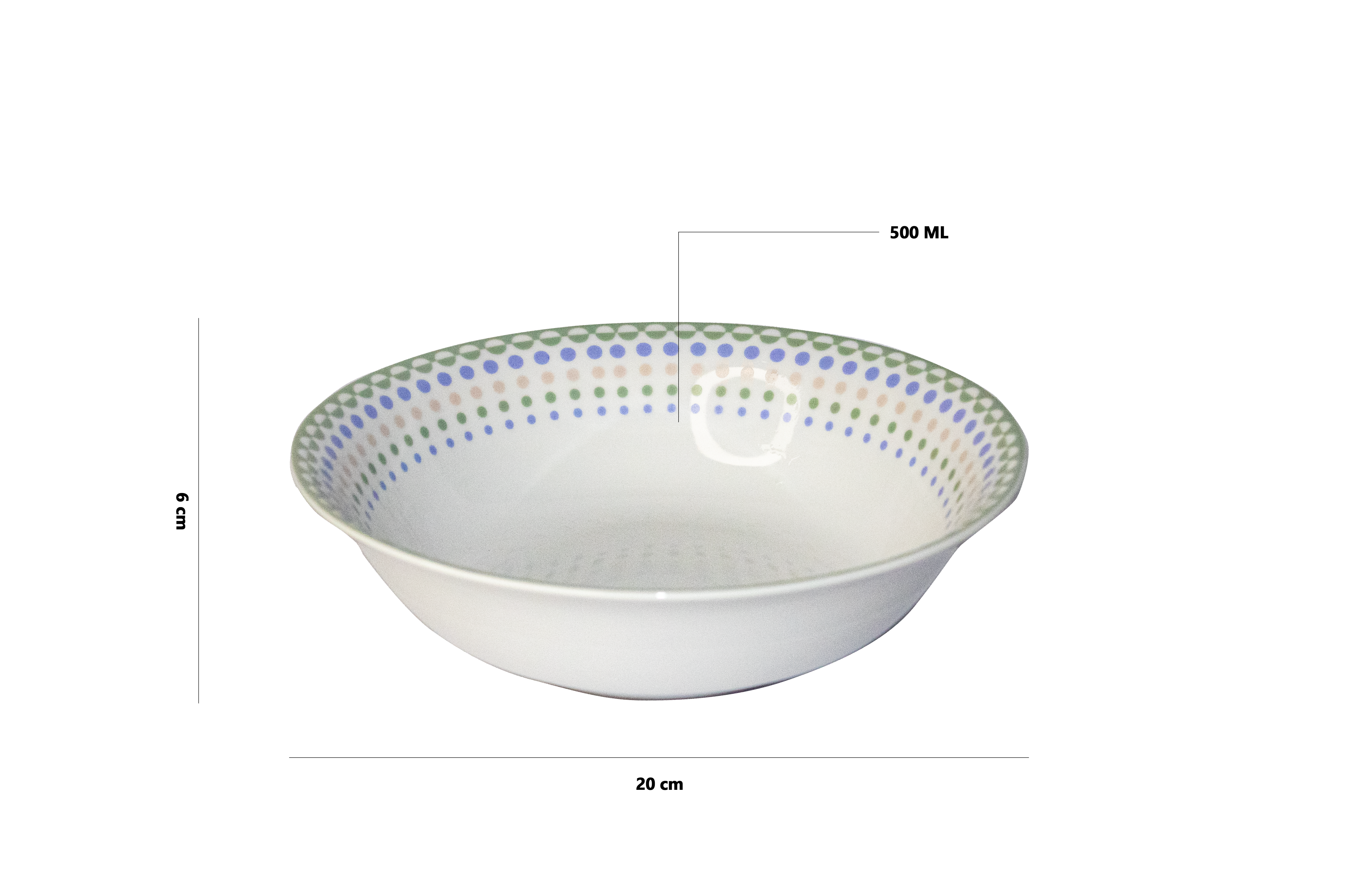 Azure Pastel Dusk – 21 Piece Dinner Set