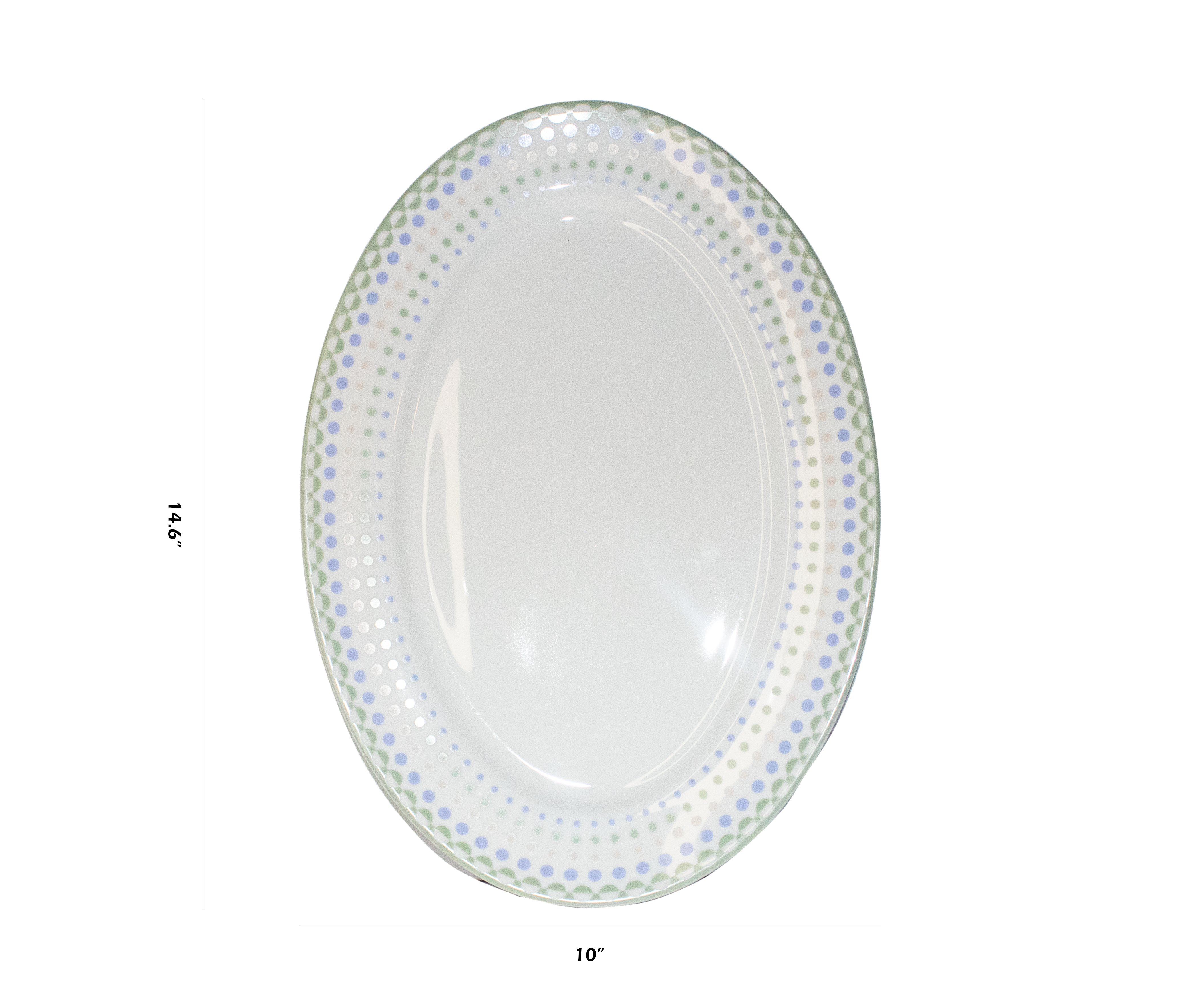 Azure Pastel Dusk – 21 Piece Dinner Set