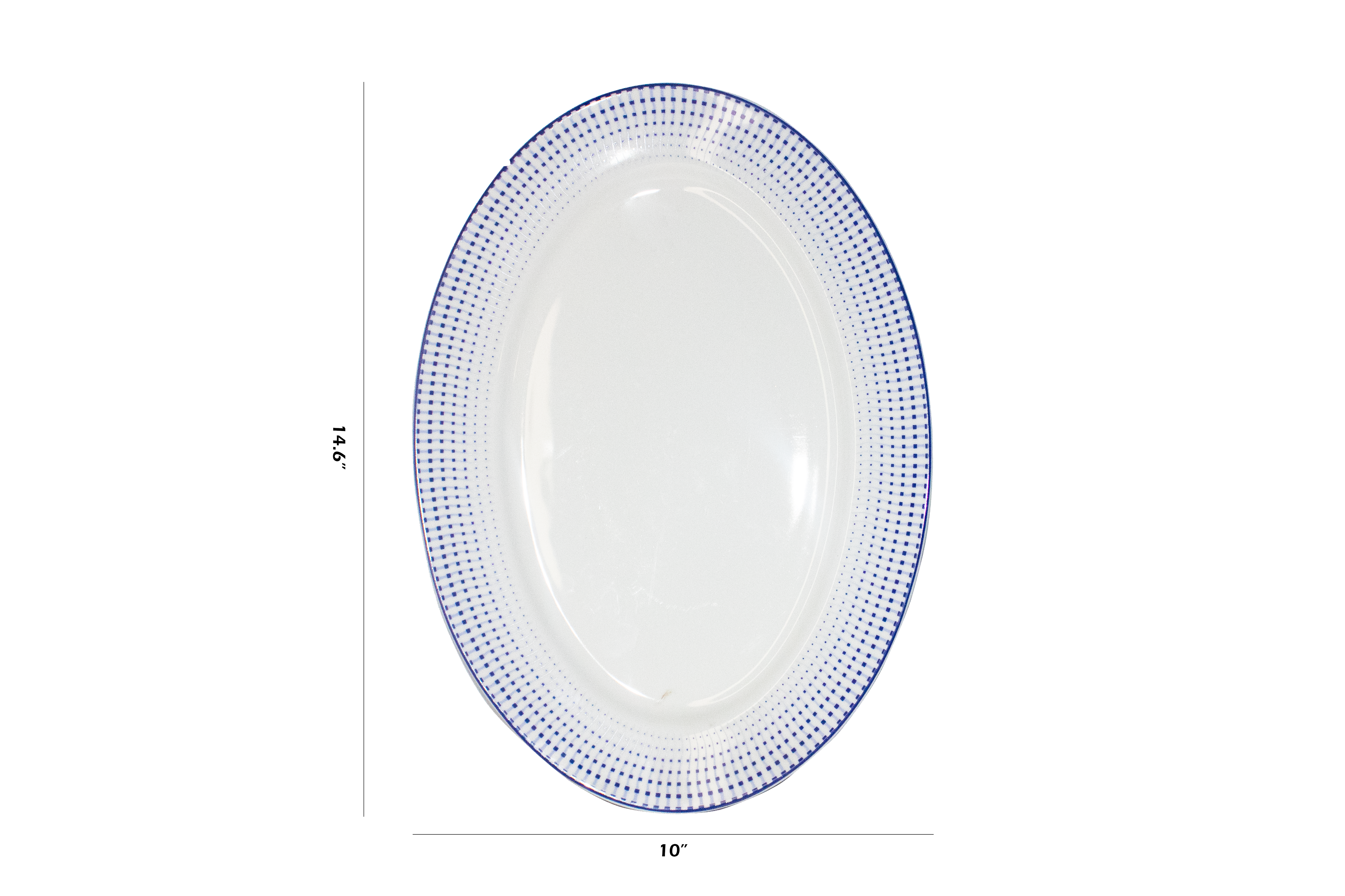Azure Indigo Whisper – 21 Piece Dinner Set