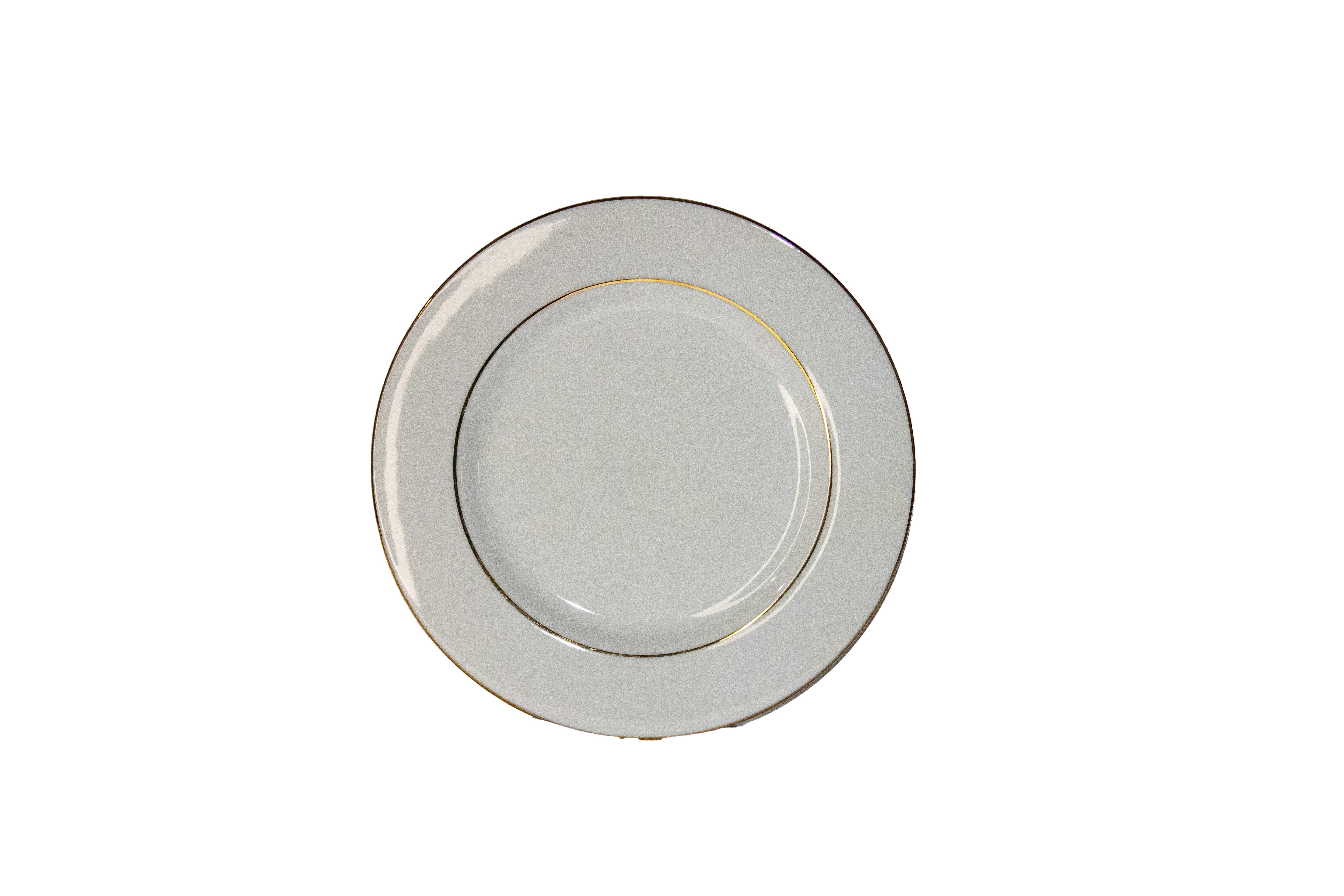 Azure Opaline Gold – 21 Piece Gold Dinner Set