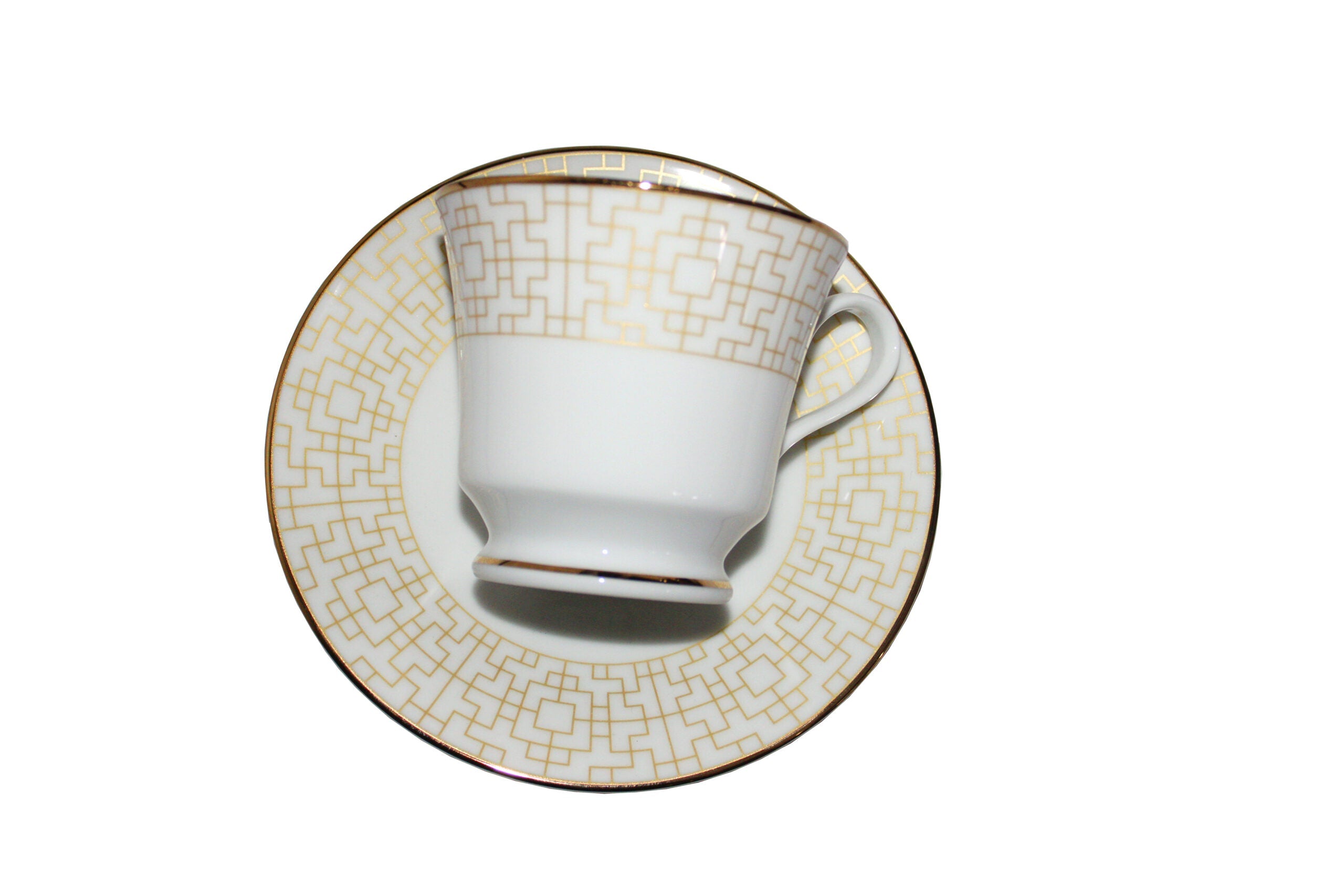 Azure by Dankotuwa Dimension – 12 Piece Gold Lining Tea Set