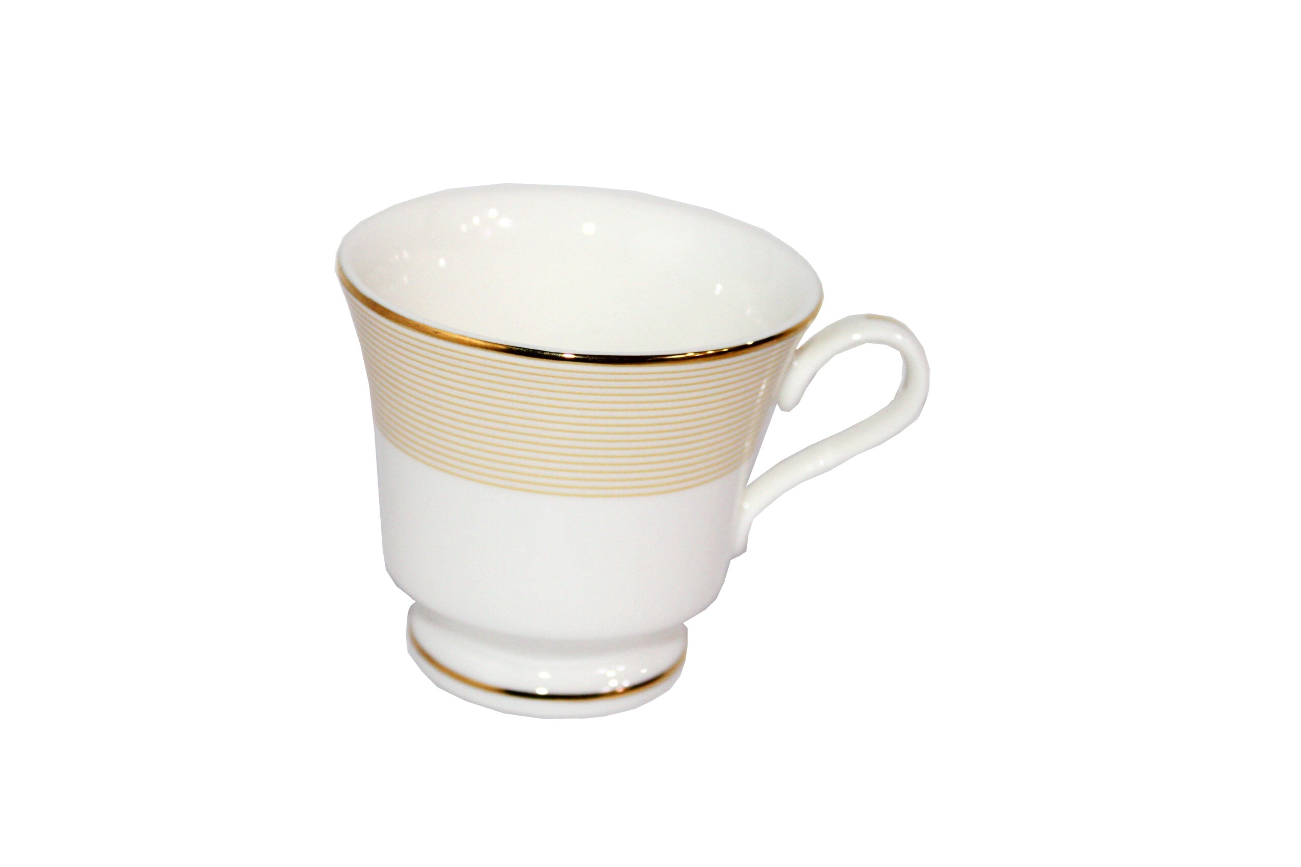 Azure by Dankotuwa Valentino – 12 Piece Gold Lining Tea Set