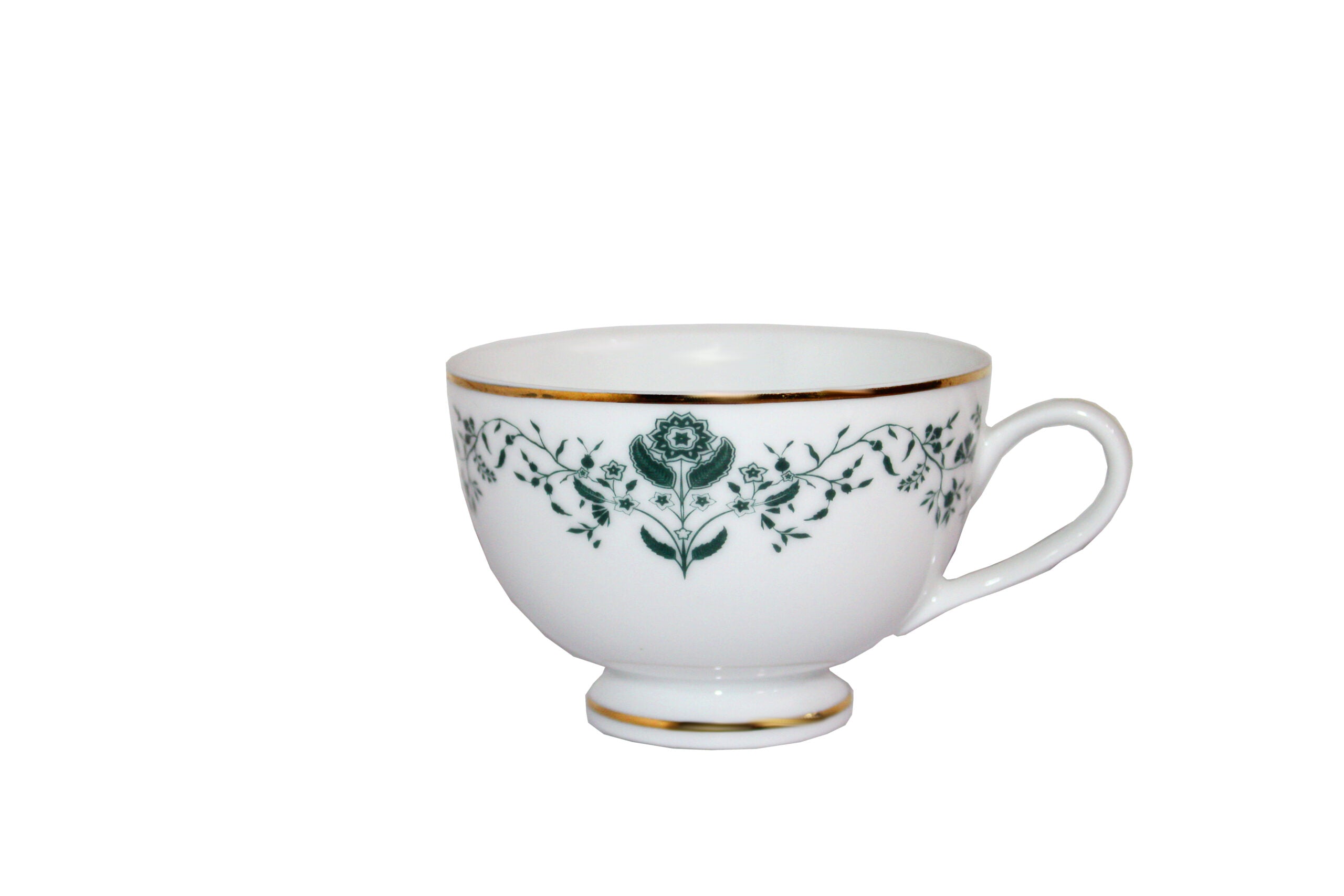 Azure by Dankotuwa Floeur – 12 Piece Gold Lining Tea Set