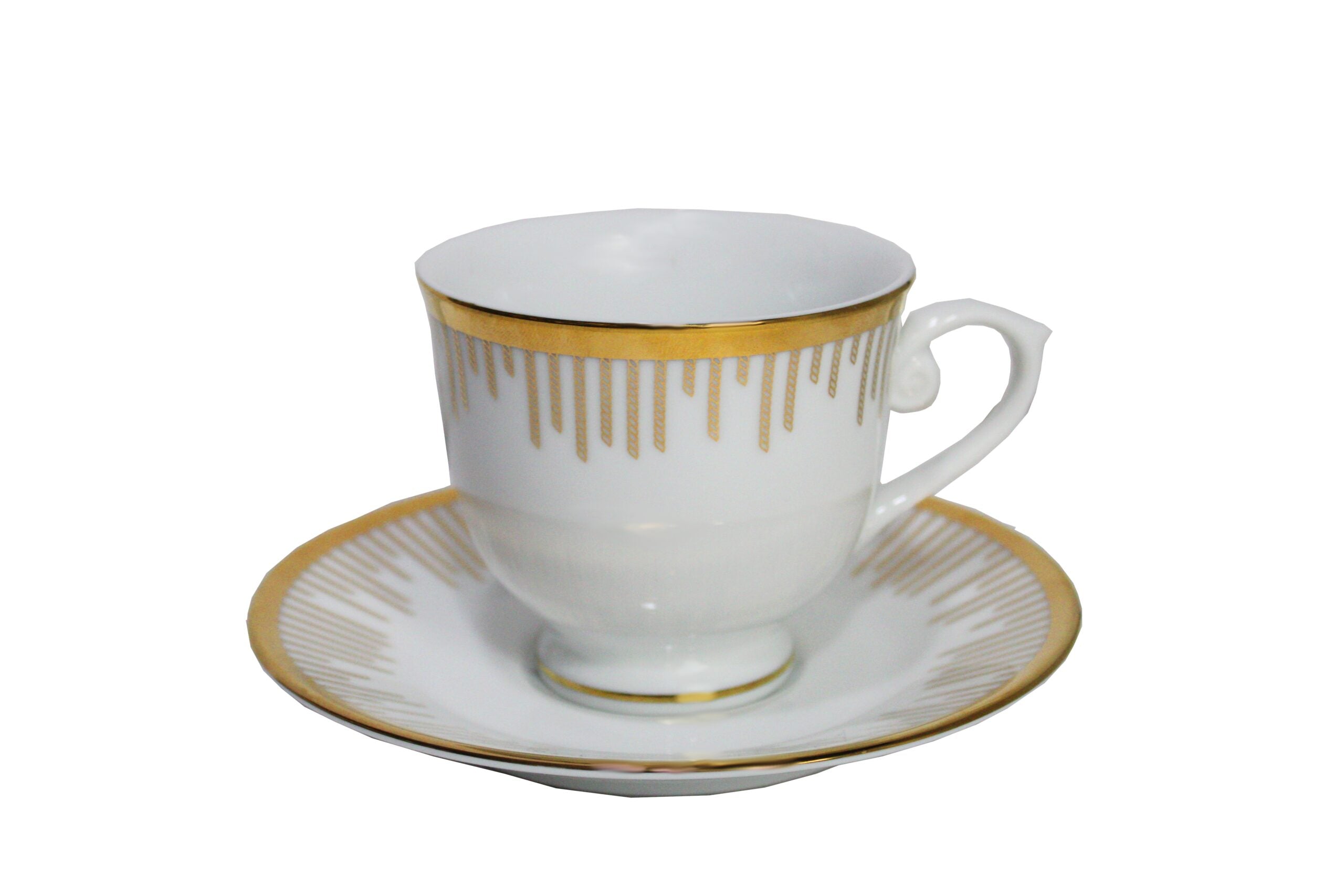 Azure by Dankotuwa Kane – 12 Piece Gold Lining Tea Set