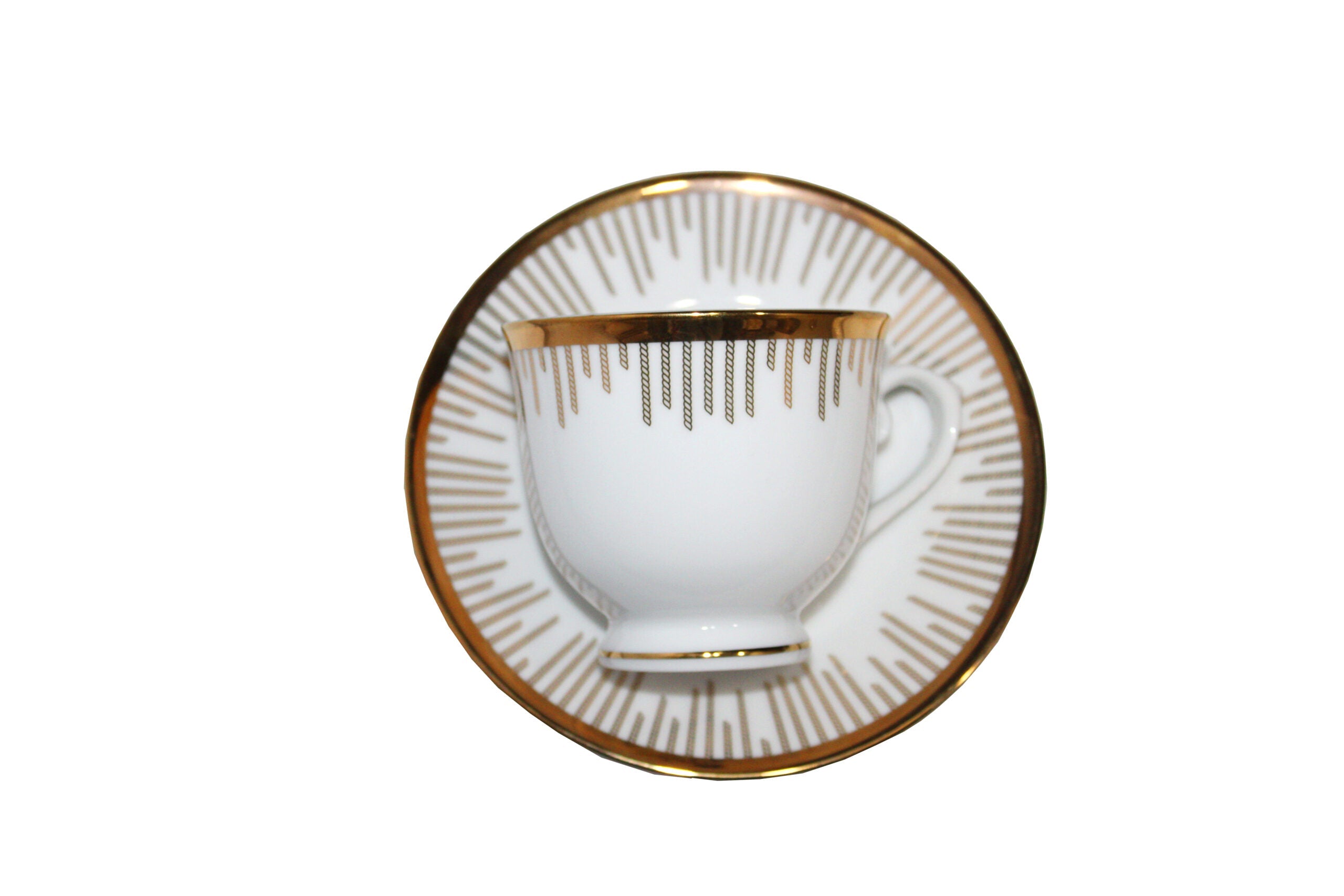 Azure by Dankotuwa Kane – 12 Piece Gold Lining Tea Set