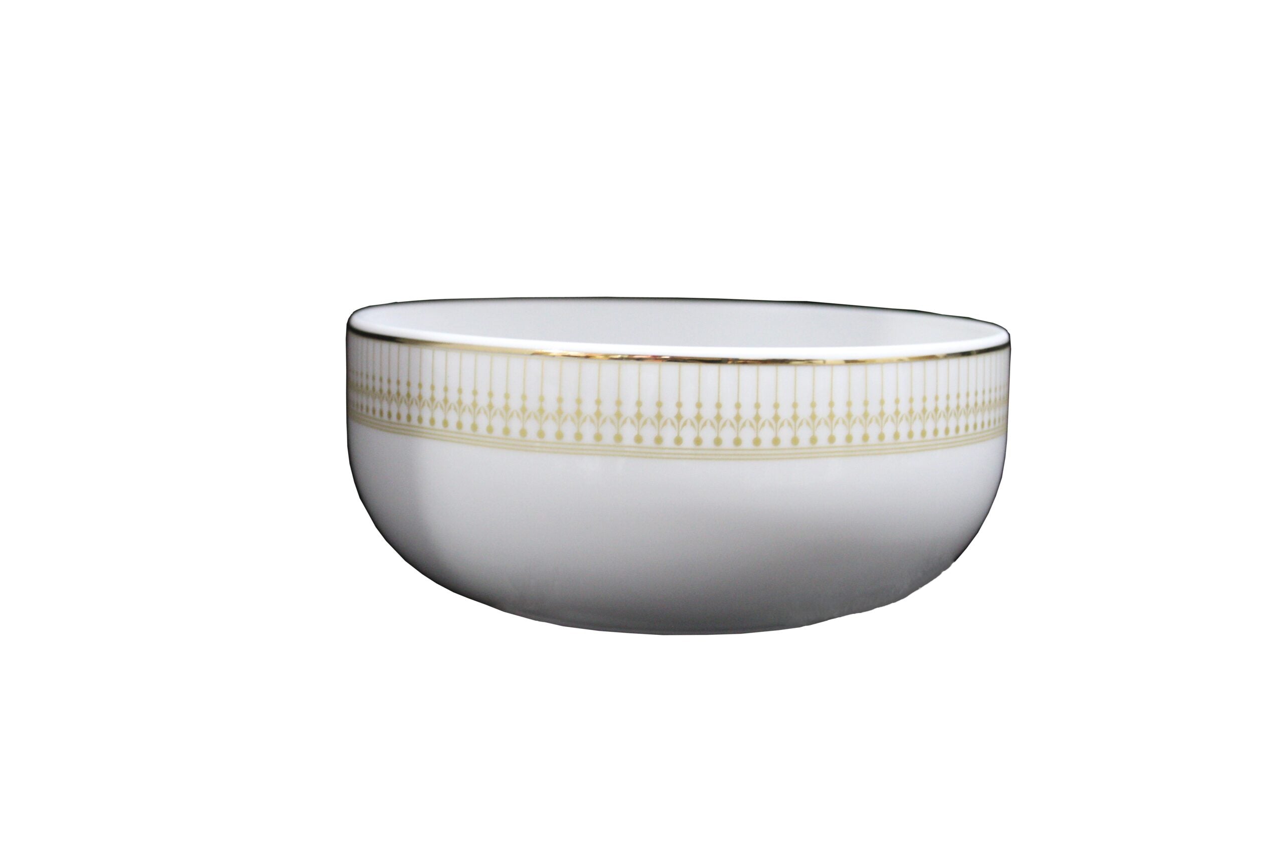 Azure By Dankotuwa Rasalas 21-Piece Porcelain Dinner Set - Gold Lining