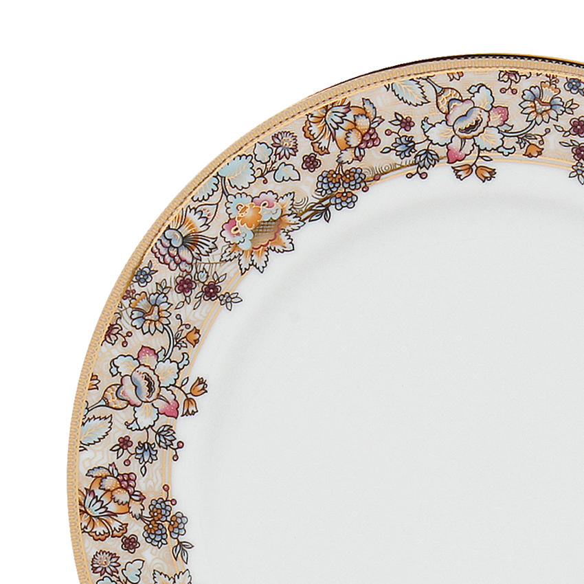 Azure Regalia – 21 Piece Gold Dinner Set