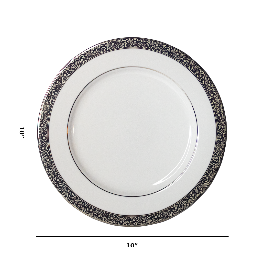 Azure Midnight Royale – 21 Piece Platinum Dinner Set
