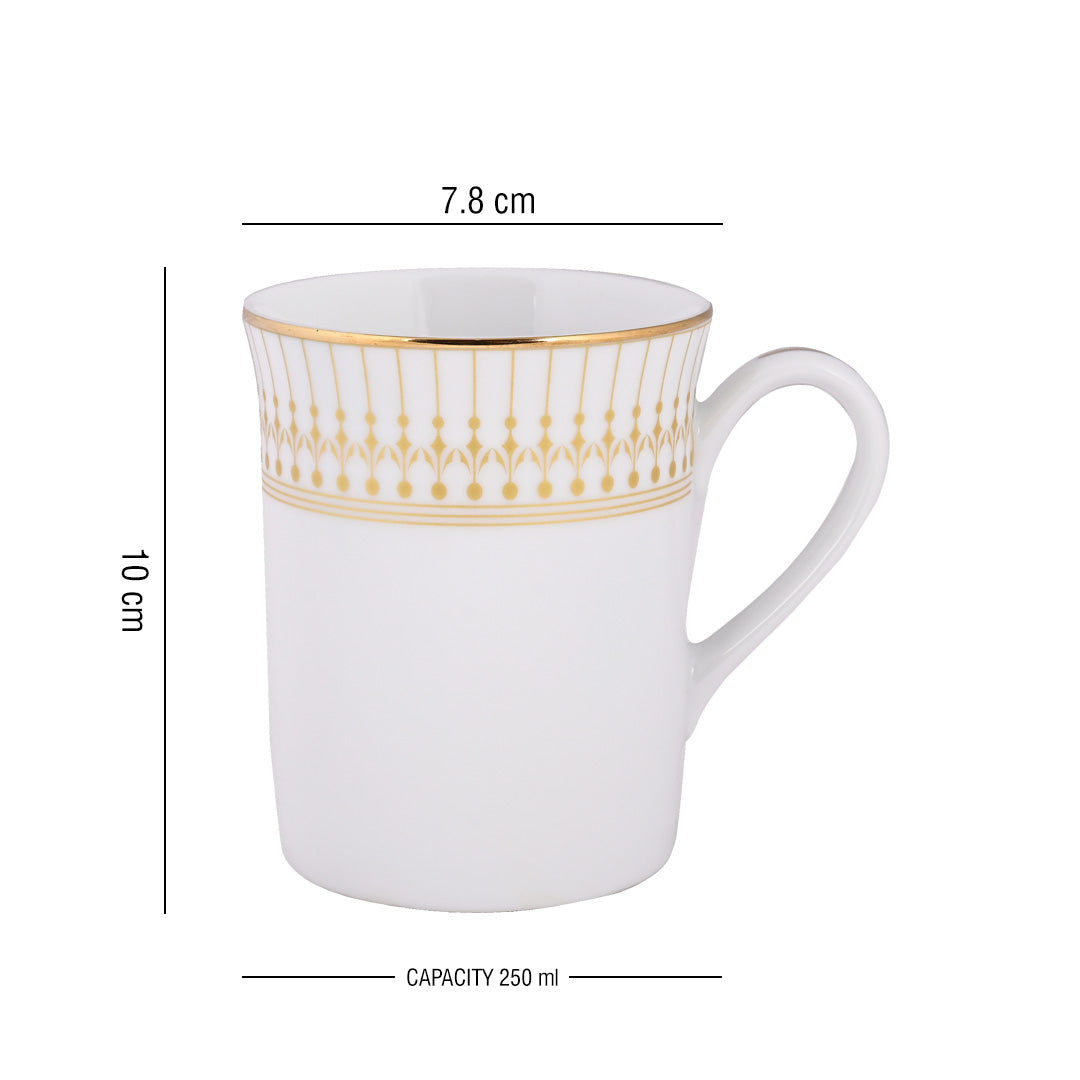Azure by Dankotuwa Rasalas – Set of 2 Gold Lining Mug Set
