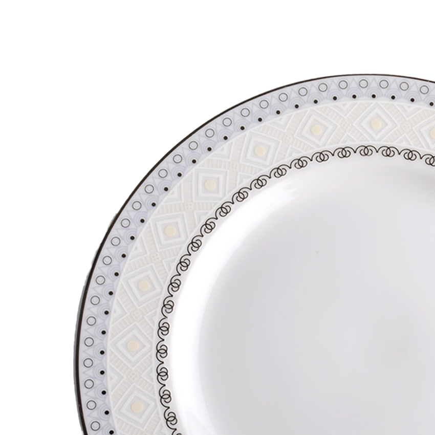 Azure Celestia Diamond – 21 Piece Platinum Dinner Set