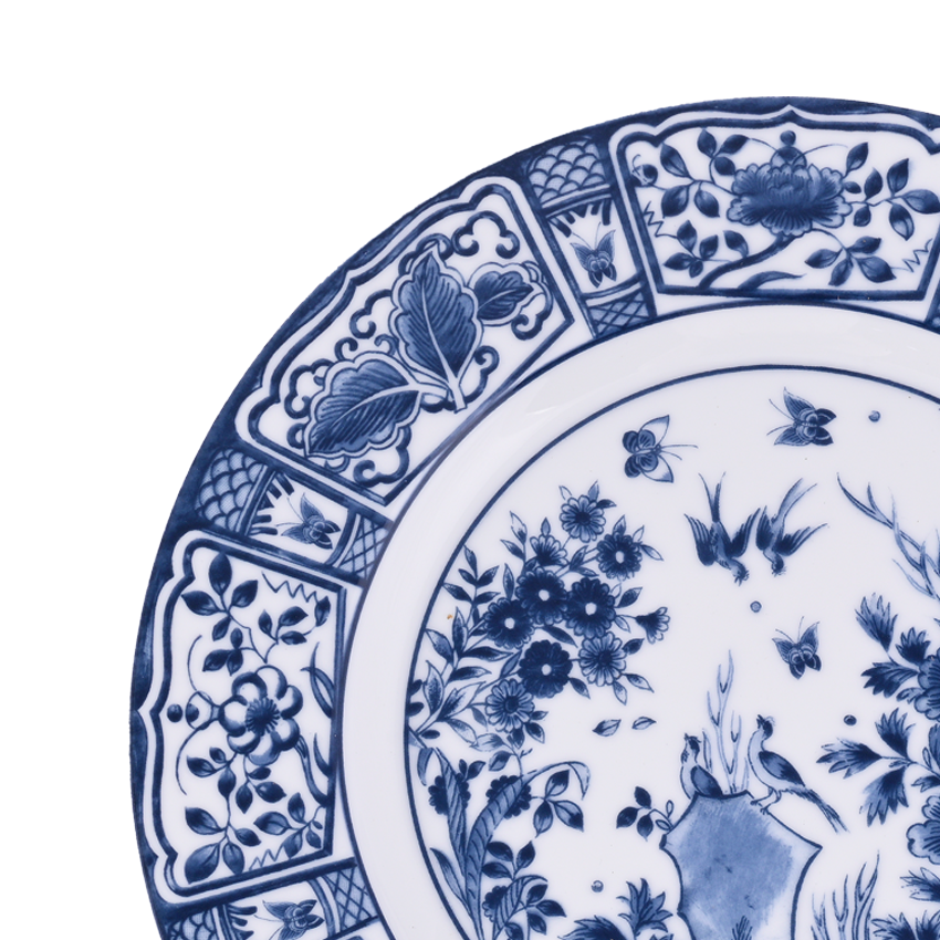 Imari 21-Piece Premium Porcelain Dinner Set by Azure