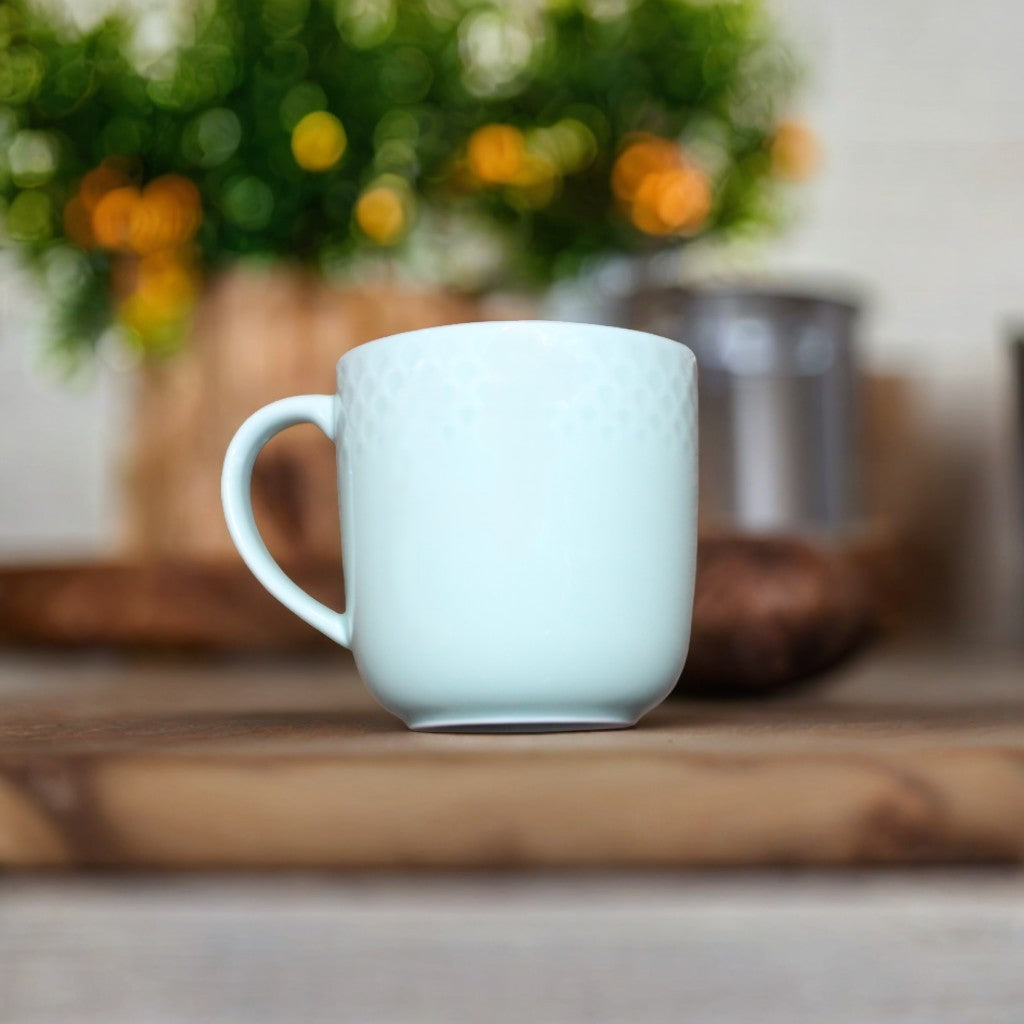 Azure by Dankotuwa Green Sip and Snack Set – 3 Piece Gold Porcelain Set