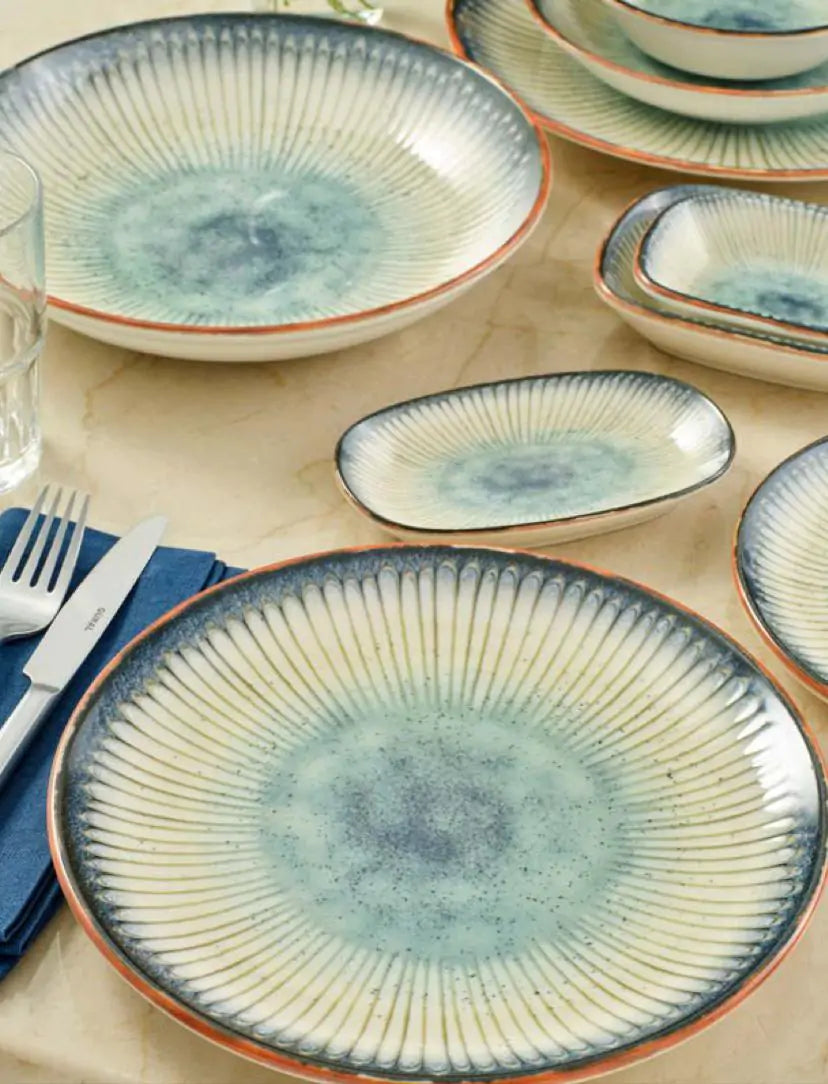 Sare by Azure - Premium Porcelain Dinner Set – A Celebration of Nature’s Vibrance