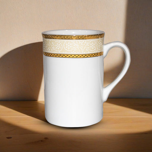 Azure Imperial Grace – Set of 2 Gold Lining Mug Set