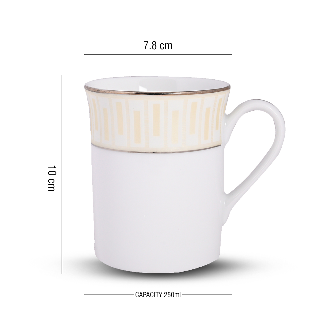 Azure by Dankotuwa Balad – Set of 2 Gold Lining Mug Set