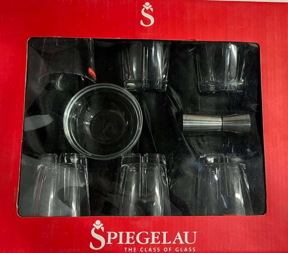 Havanna Whisky Tumbler Gift Set – 6pcs, 324ml | Premium Crystal Glass