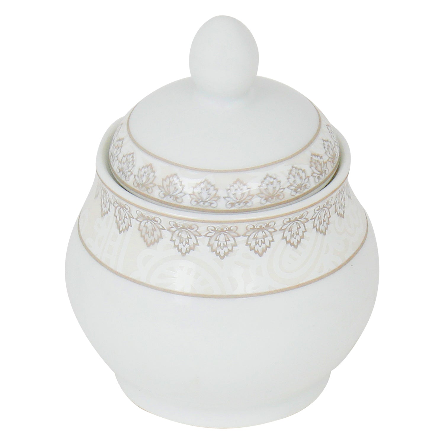 Azure Ivory Bloom – 17 Piece Tea Set