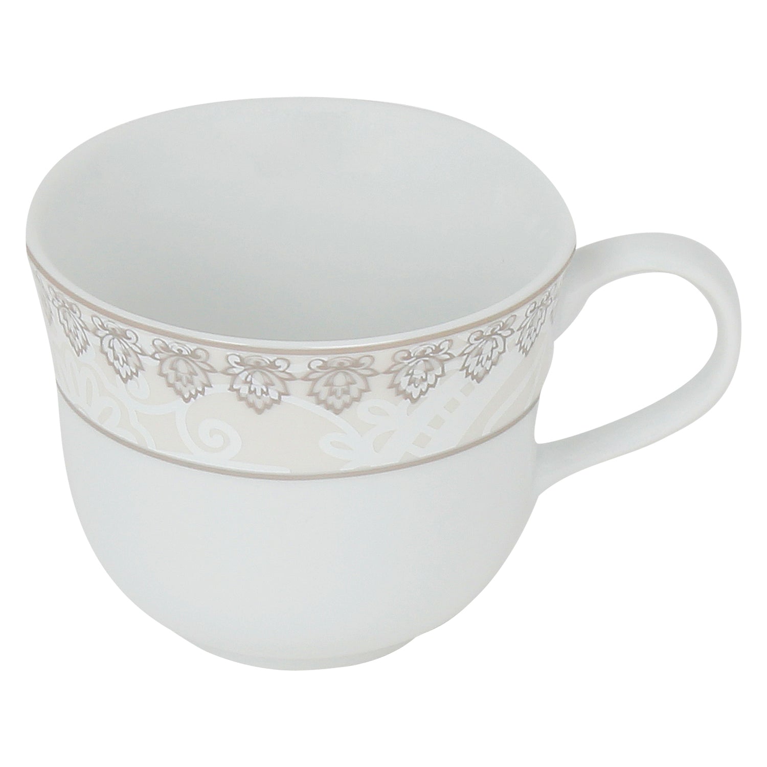 Azure Ivory Bloom – 17 Piece Tea Set