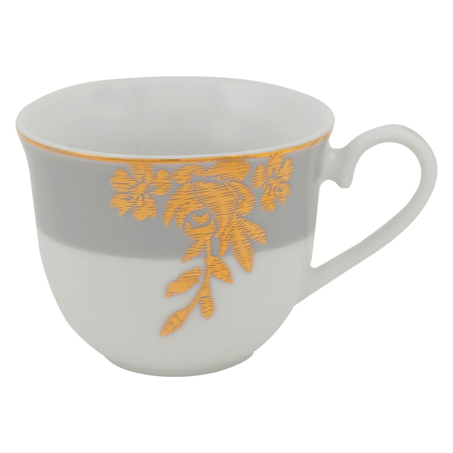 Azure Golden Whisper – 17 Piece Gold Lining Tea Set