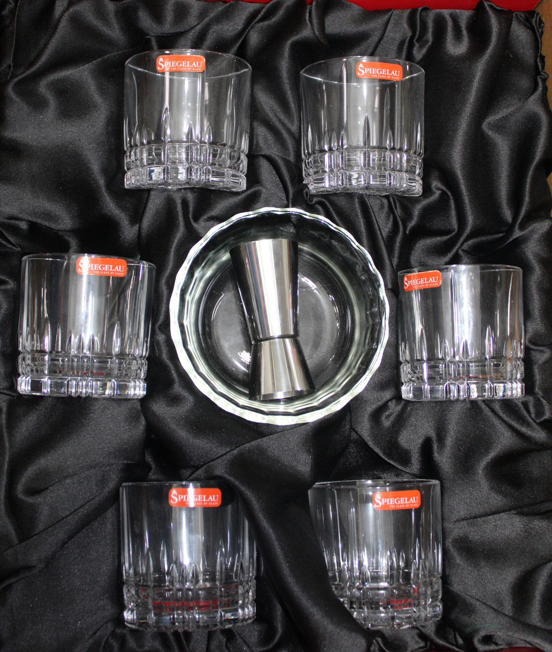 Perfect BBQ & Style Whisky Tumbler Gift Set – 6pcs, 368ml | Premium Crystal