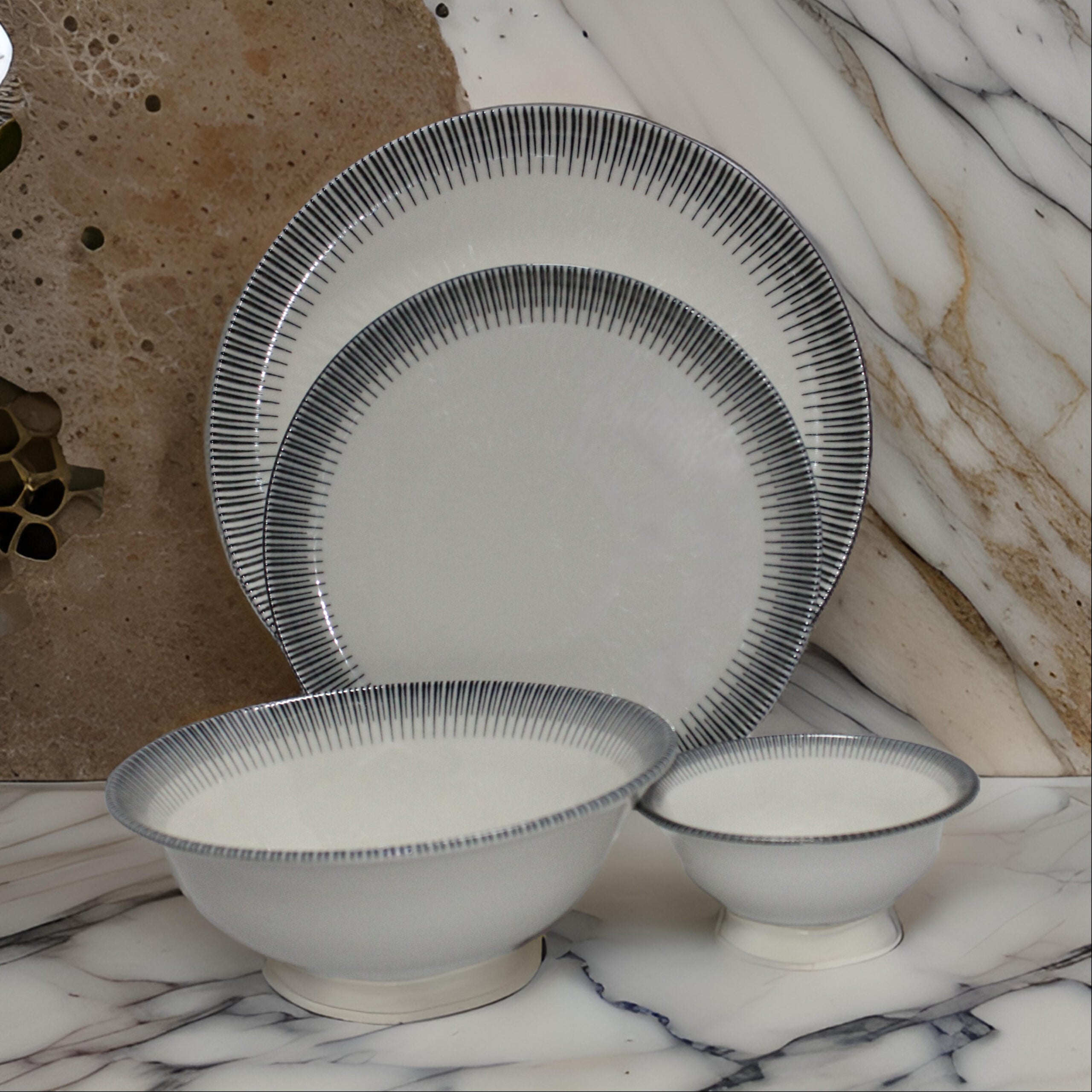 Azure Vua – 20 Piece Dinner Set