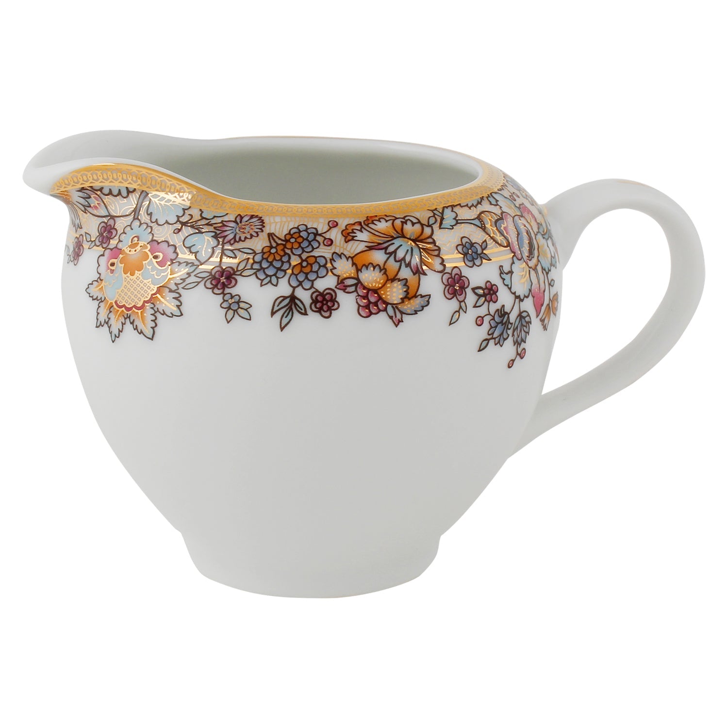 Formal 17-Piece Tea Set- Gold Trim
