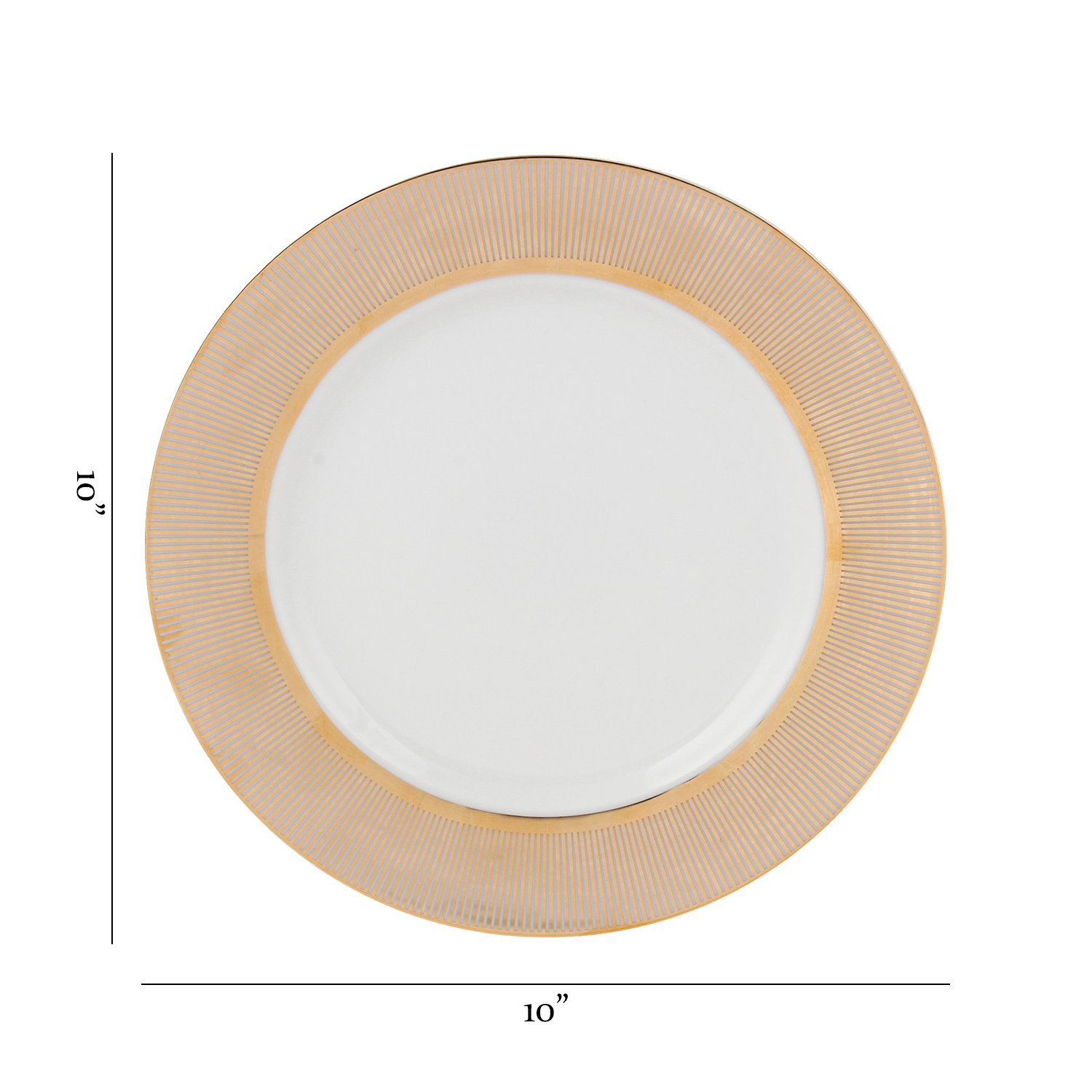 Azure Super Gold – 21 Piece Gold Dinner Set