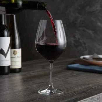 SPIEGELAU Salute Burgundy Wine Glasses – Set of 4