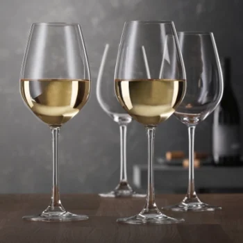 SPIEGELAU Salute White Wine Glasses – Set of 4