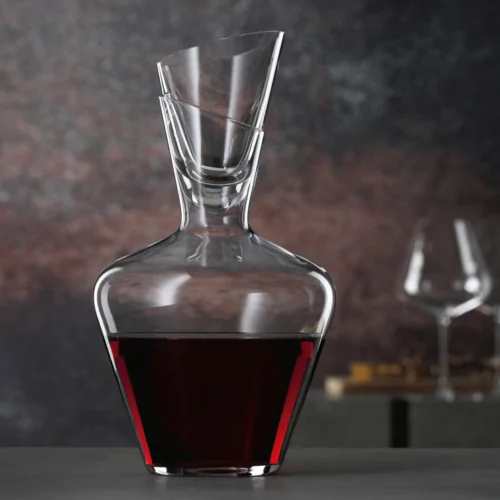 Spiegelau Definition Wine Carafe with Crystal Glass Stopper – 1.5L