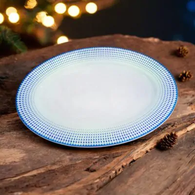 Dankotuwa Glazed Snack Set – Premium Porcelain Platter & Plate Gift Set (Design 21761)