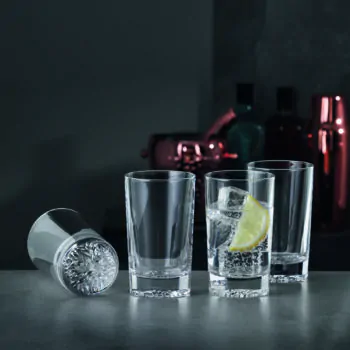 Lounge 2.0 Soft Drink Glass Gift Set – 6pcs, 247ml | Premium Crystal Tumblers