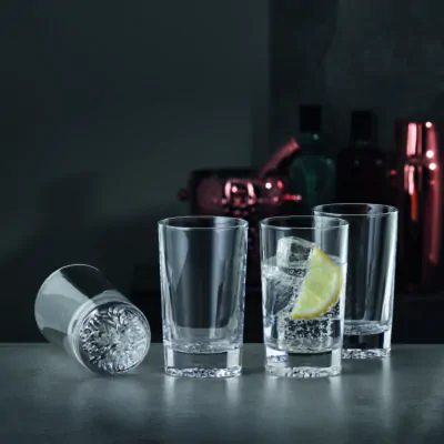 Lounge 2.0 Soft Drink Glass Gift Set – 6pcs, 247ml | Premium Crystal Tumblers