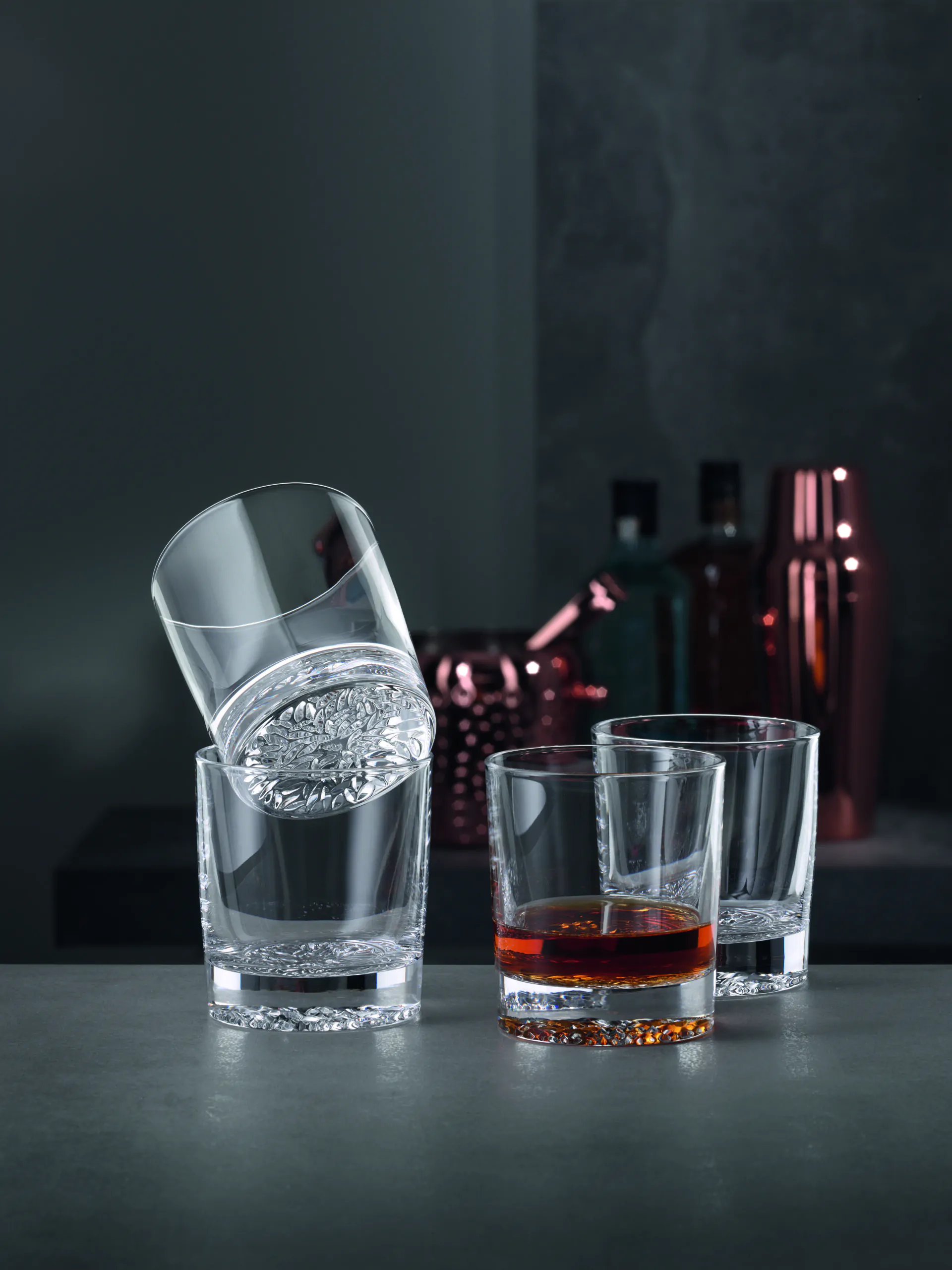 SPIEGELAU Lounge Whisky Gift Set – 8-Piece Premium Crystal Glassware