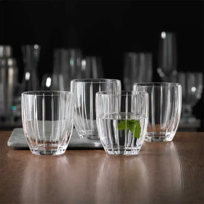 Milano Tumbler Gift Set – 6pcs, 319ml | Premium Crystal Glass