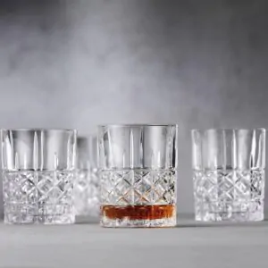 Elegance Tumbler Gift Set – 6pcs, 345ml | Premium Crystal Glass