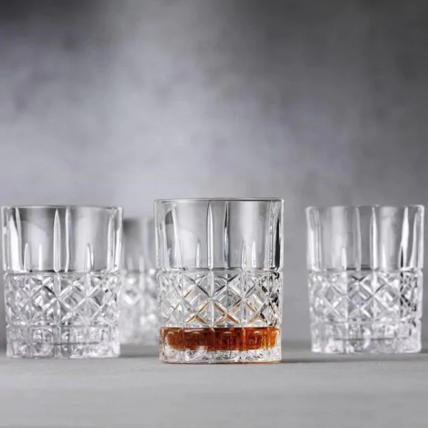 Elegance Tumbler Gift Set – 6pcs, 345ml | Premium Crystal Glass